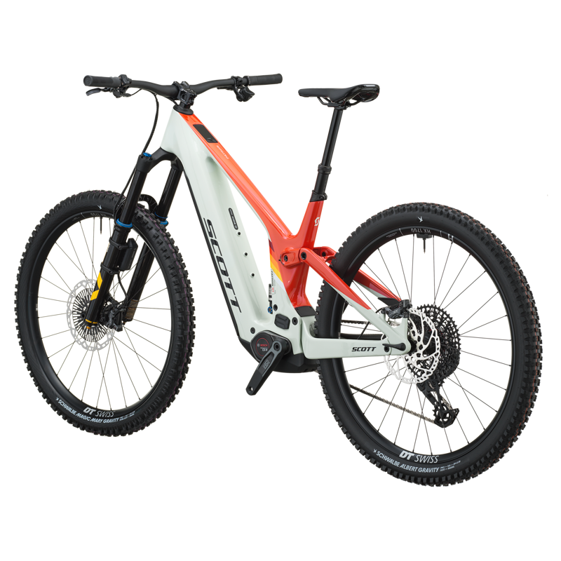 Scott Patron ST Tuned 800wh 29er 2027 Electric MTB - Blush White/Rally Red-2