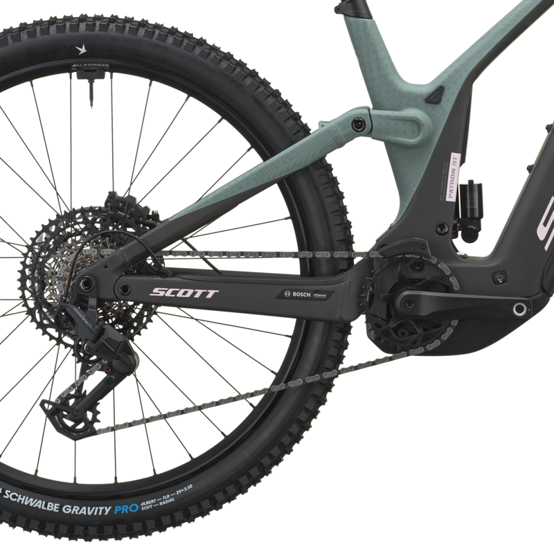 Scott Patron ST 10 800wh 29er 2027 Electric Mountain Bike - Moss Green/Black-3