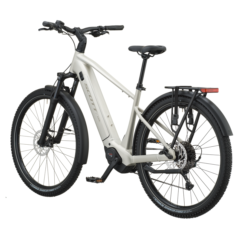 Scott Axis 10 800wh 2027 Electric Hybrid Bike - Ivory Beige-2