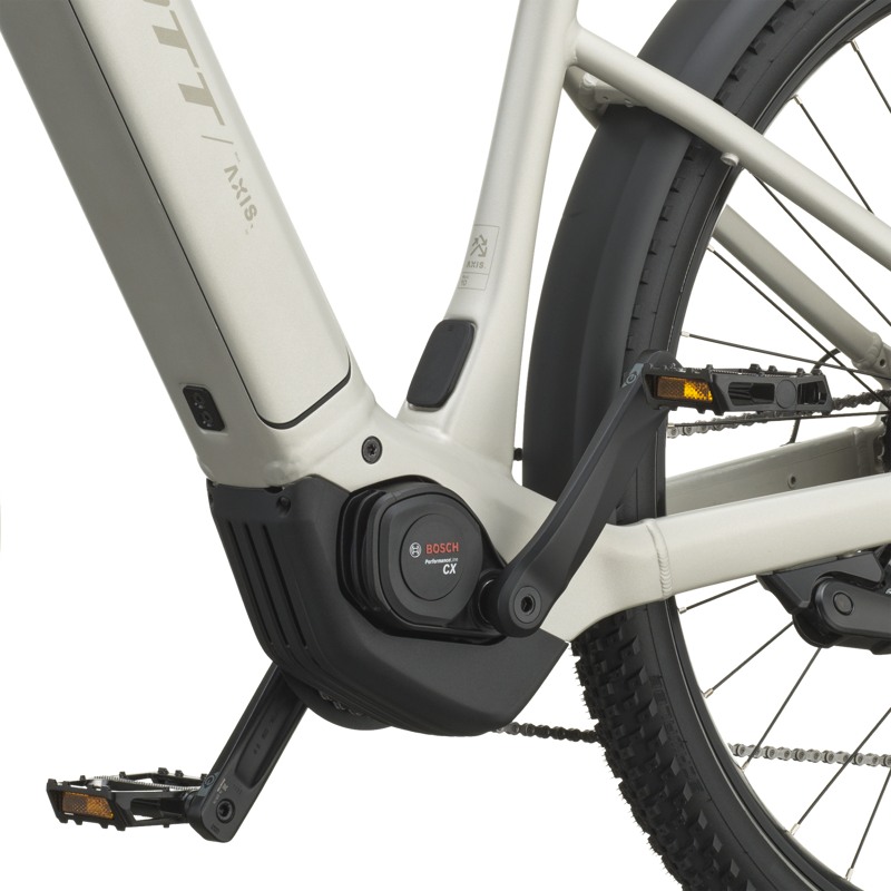 Scott Axis 10 800wh 2027 Electric Hybrid Bike - Ivory Beige-5