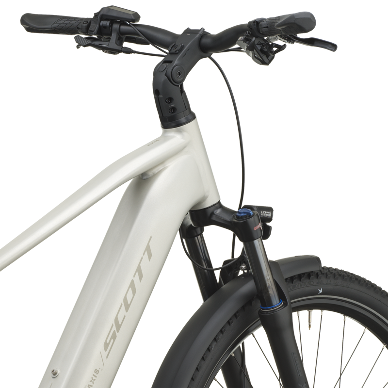 Scott Axis 10 800wh 2027 Electric Hybrid Bike - Ivory Beige-6