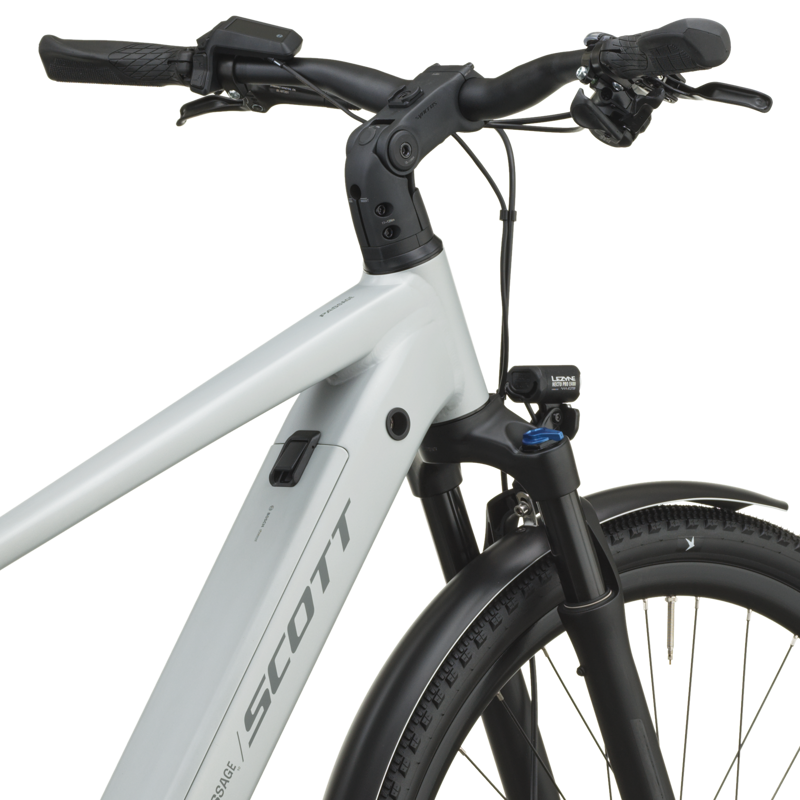 Scott Passage 10 Belt 400wh 2027 Electric Hybrid Bike - Cloud Grey-6