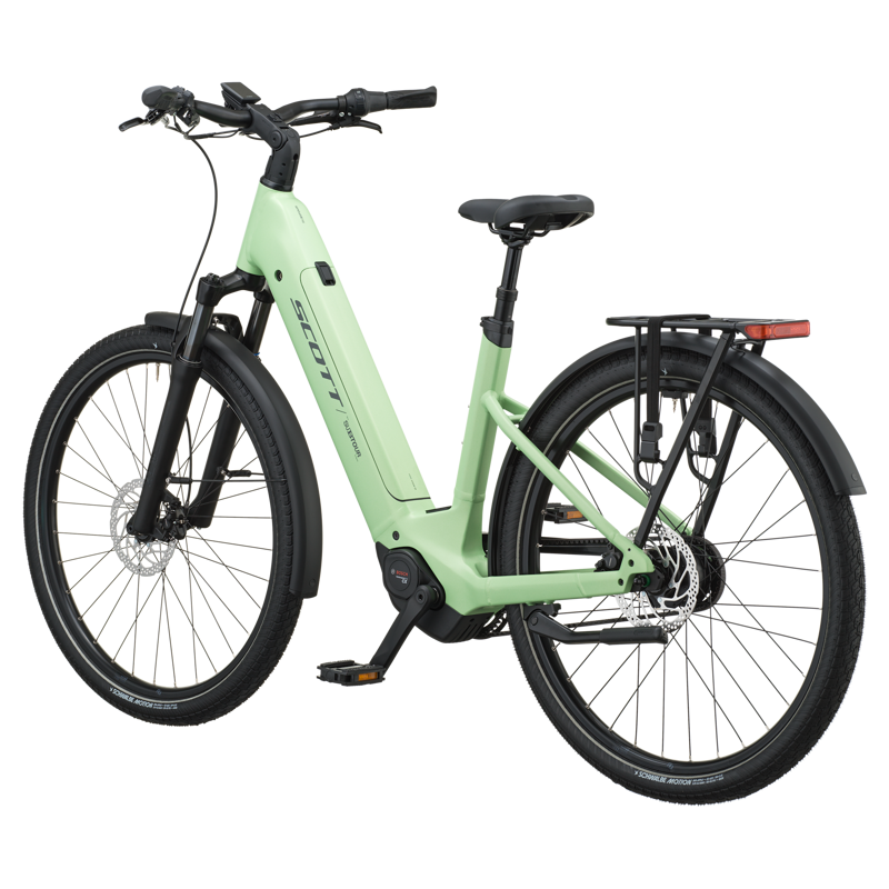Scott Sub Tour 10 Wave 800wh 2027 Electric Hybrid Bike - Paradise Green-2