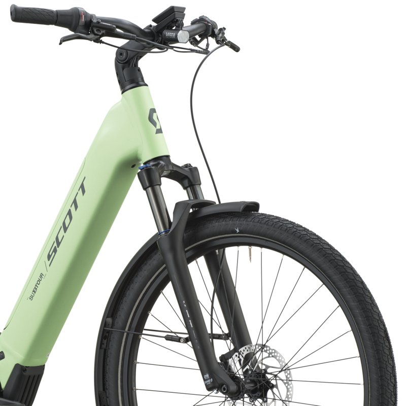 Scott Sub Tour 10 Wave 800wh 2027 Electric Hybrid Bike - Paradise Green-4