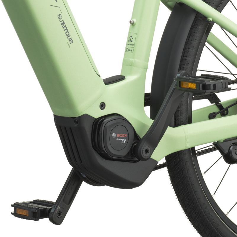 Scott Sub Tour 10 Wave 800wh 2027 Electric Hybrid Bike - Paradise Green-5