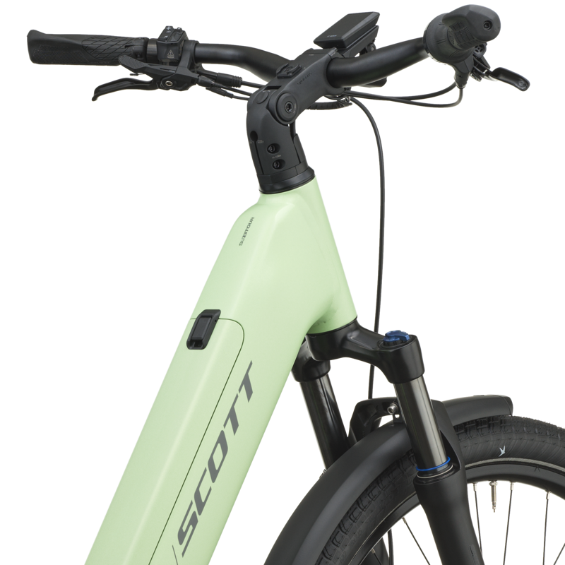 Scott Sub Tour 10 Wave 800wh 2027 Electric Hybrid Bike - Paradise Green-6