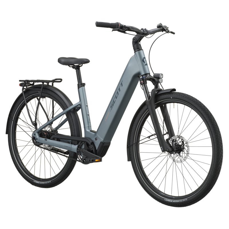 Scott Sub Tour 40 Wave 540wh 2027 Electric Hybrid Bike - Shadow Blue-1