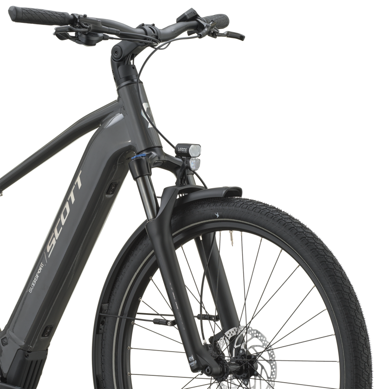 Scott Sub Sport 10 800wh 2027 Electric Hybrid Bike - Cinder Grey-4