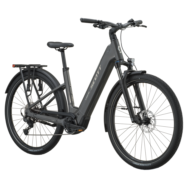 Scott Sub Sport 10 Wave 800wh 2027 Electric Hybrid Bike - Cinder Grey-1