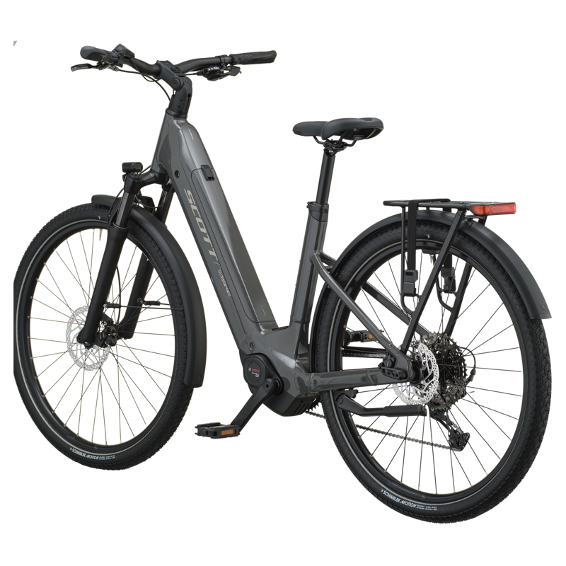 Scott Sub Sport 10 Wave 800wh 2027 Electric Hybrid Bike - Cinder Grey-2