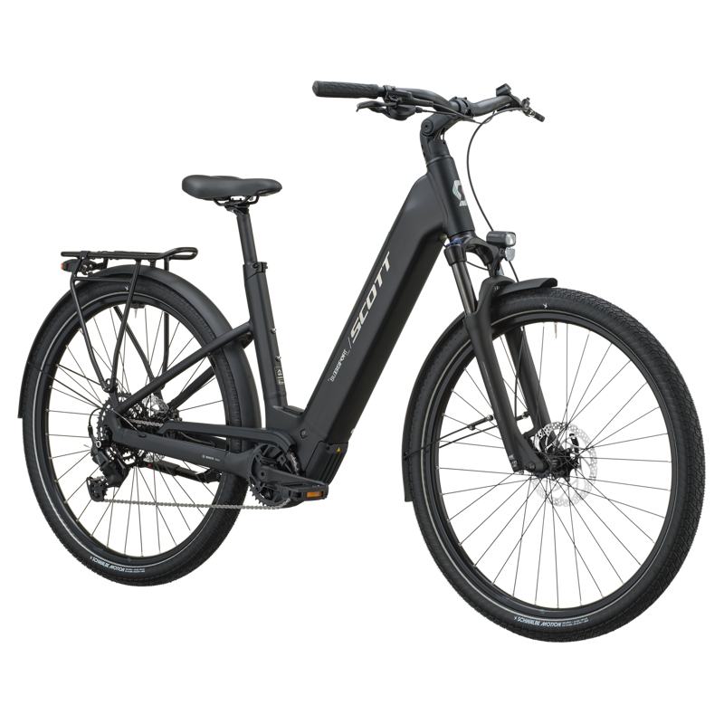 Scott Sub Sport 40 Wave 540wh 2027 Electric Hybrid Bike - Black-1