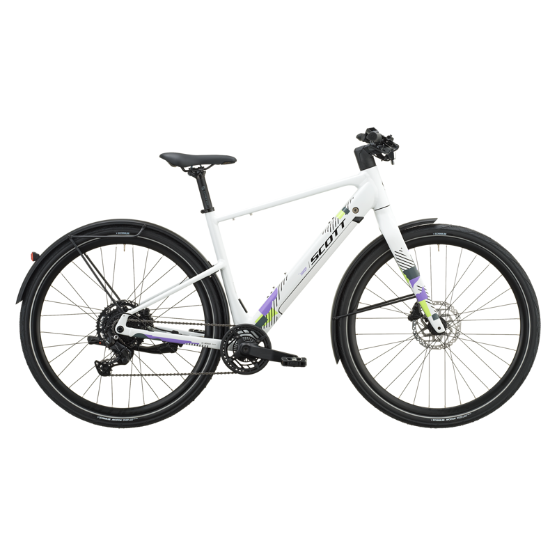Scott Sweep 10 360wh 2027 Electric Hybrid Bike - Signal White