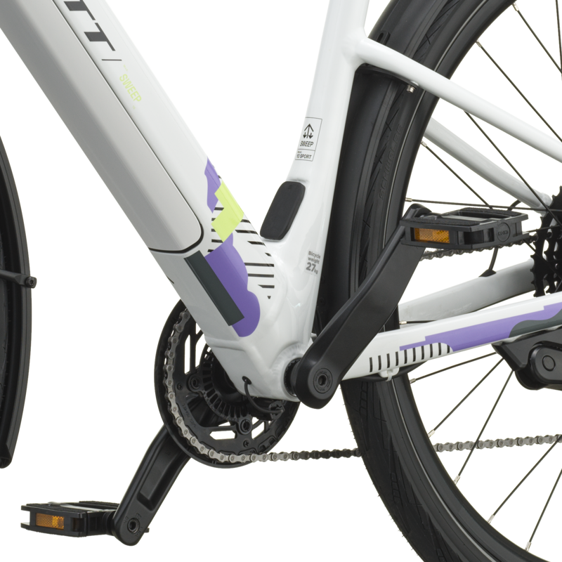 Scott Sweep 10 360wh 2027 Electric Hybrid Bike - Signal White-5