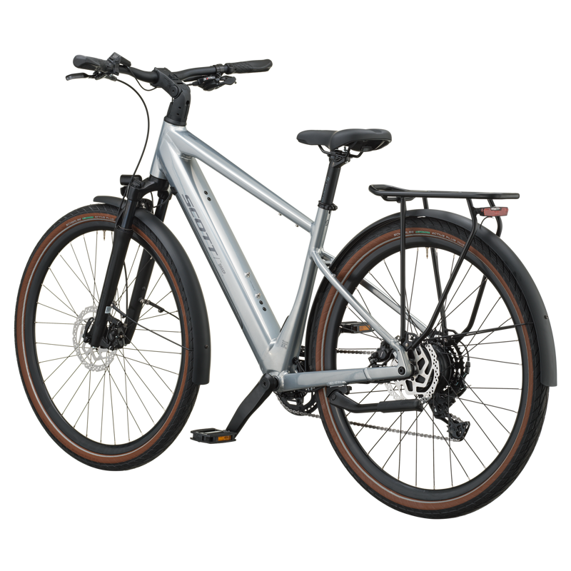 Scott Sweep 20 360wh 2027 Electric Hybrid Bike - Chrome Silver-2