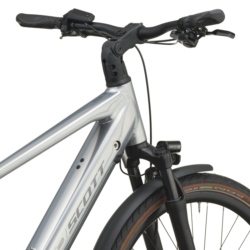 Scott Sweep 20 360wh 2027 Electric Hybrid Bike - Chrome Silver-6