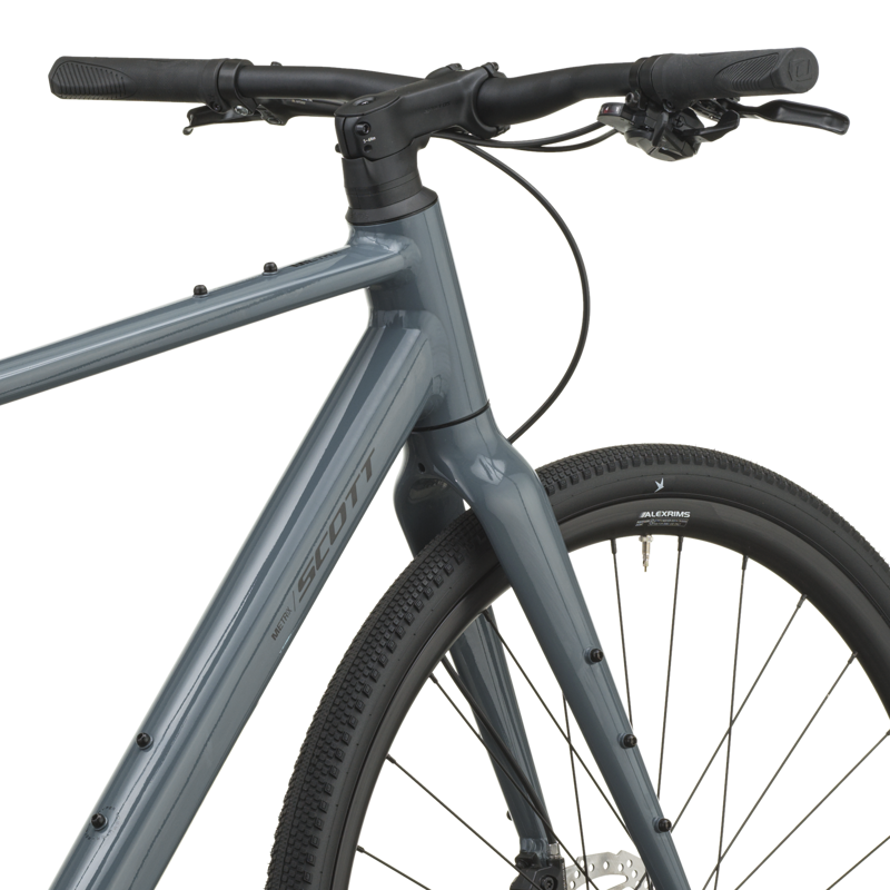 Scott Metrix 30 2027 Hybrid Bike - Turbulence Grey-6