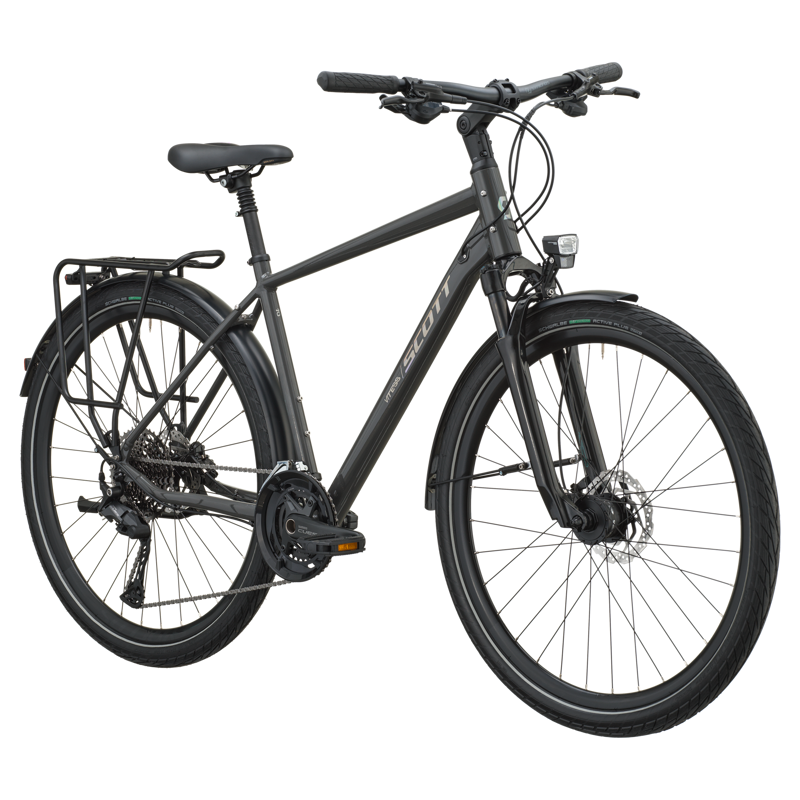 Scott Vitess 10 2027 Hybrid Bike - Cinder Grey-1