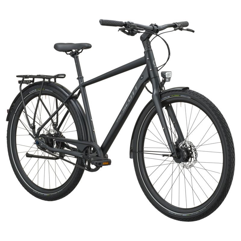 Scott Vitess 15 2027 Hybrid Bike - Flaky Black-1
