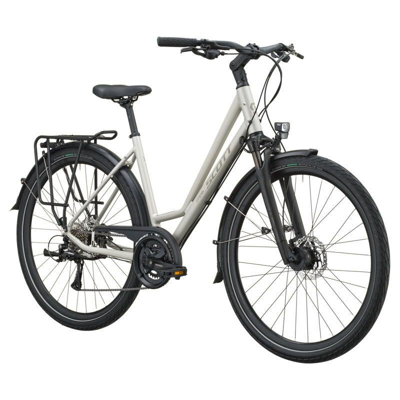 Scott Vitess 20 Wave 2027 Hybrid Bike - Ivory Beige-1