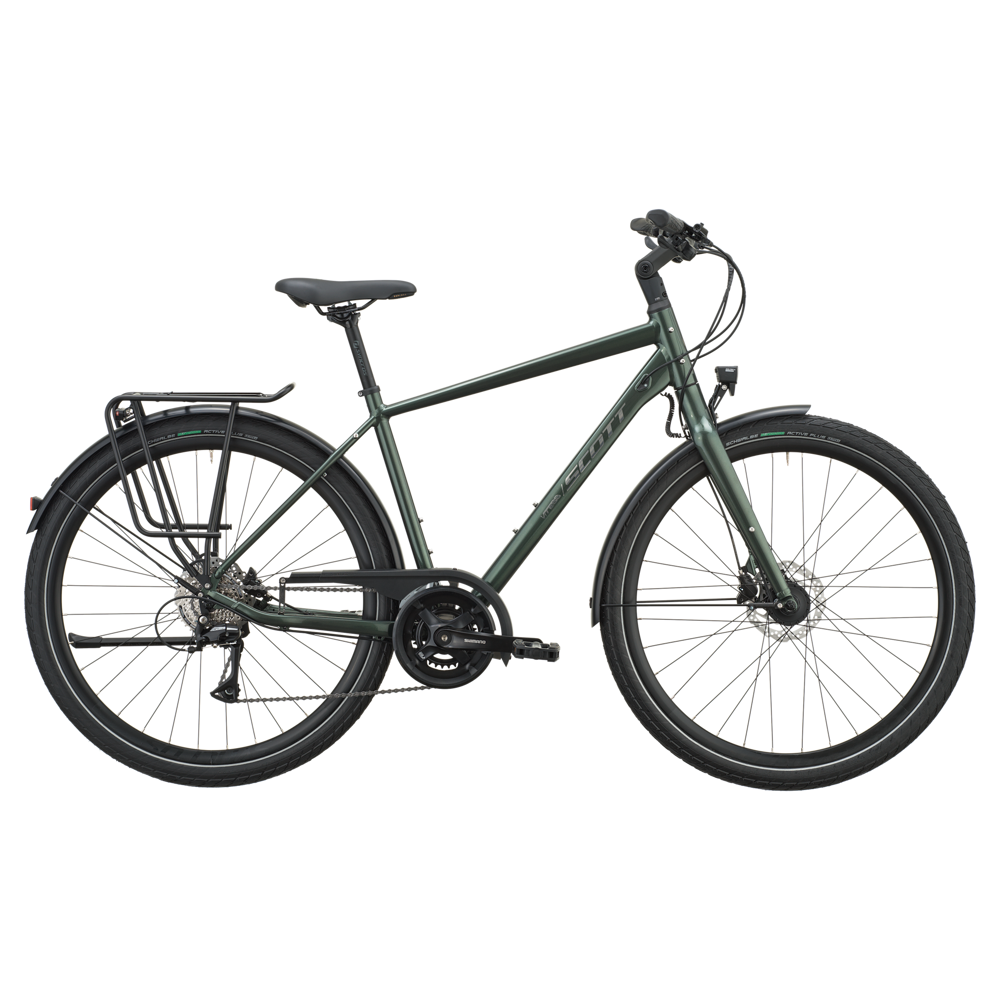 uPRISE Bikes Scott Vitess 25 2027 Hybrid Bike - Kelp Green | Price match, 365 day returns, 18-Month Warranty, Finance Available & Free UK Delivery