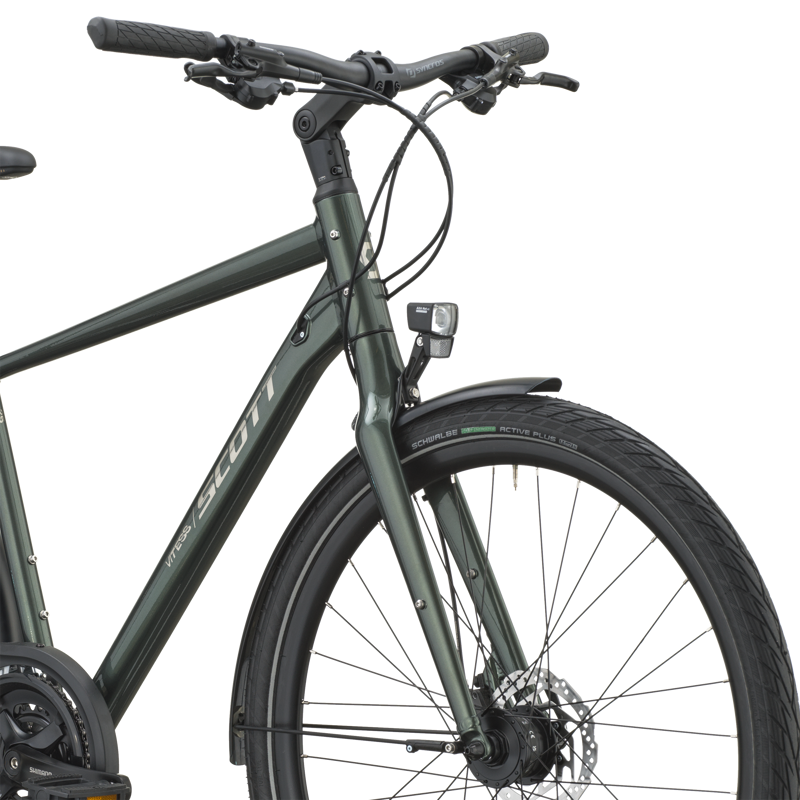 Scott Vitess 25 2027 Hybrid Bike - Kelp Green-4