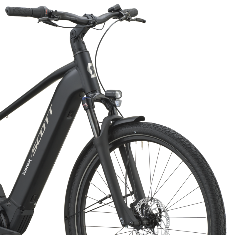 Scott Sub Tour 50 540wh 2027 Electric Hybrid Bike - Black-4