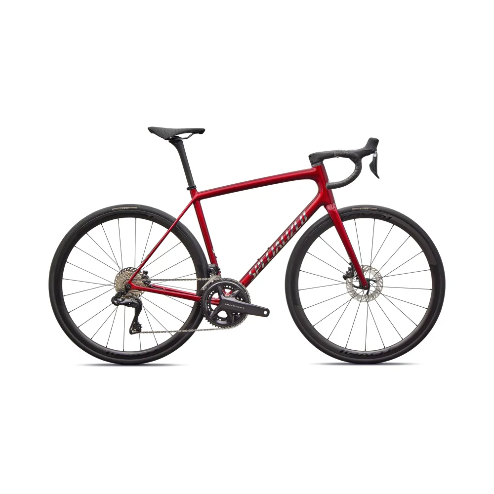 uPRISE Bikes Specialized Aethos Pro 2 Ultegra Di2 2026 Carbon Road Race Bike - Red | Price match, 365 day return s, 18-Month Warranty, Finance Available & Free UK Delivery