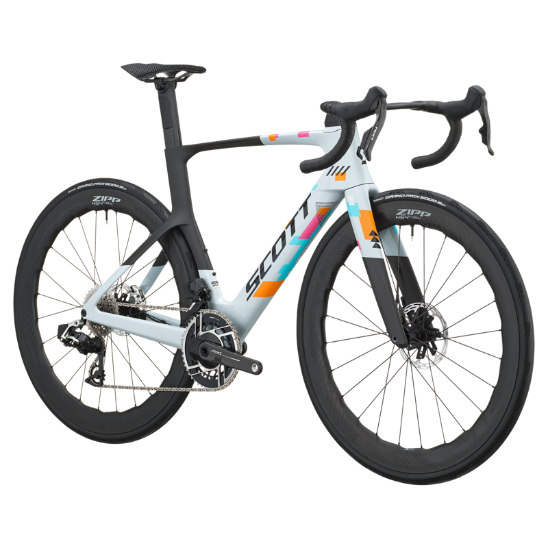 Scott Foil RC Team Replica 2027 Carbon Aero Road Bike - Team Clear-1