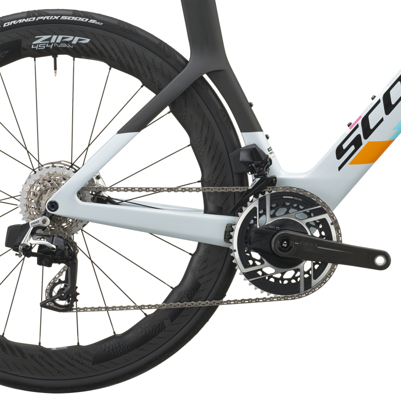 Scott Foil RC Team Replica 2027 Carbon Aero Road Bike - Team Clear-3