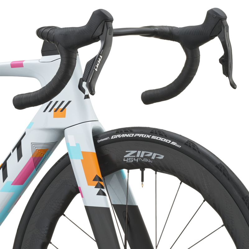 Scott Foil RC Team Replica 2027 Carbon Aero Road Bike - Team Clear-4