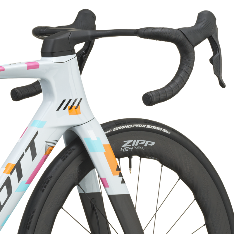 Scott Foil RC Team Replica 2027 Carbon Aero Road Bike - Team Clear-6