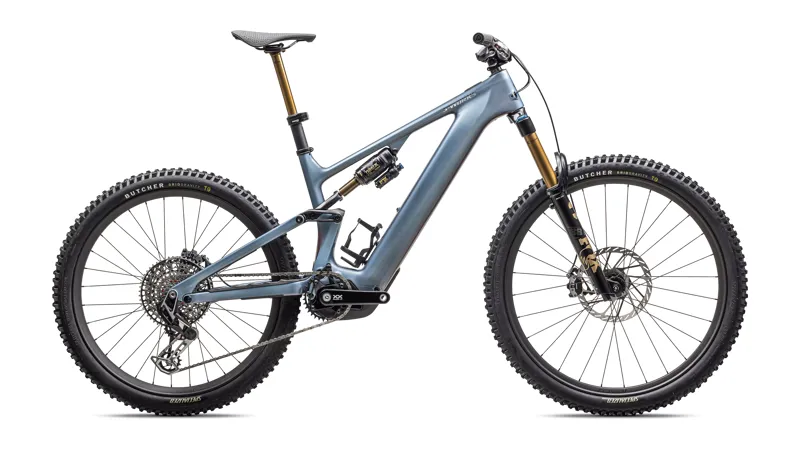 Specialized S-Works Turbo Levo 4 2026 Electric MTB - Glacial Metallic/Red Pearl