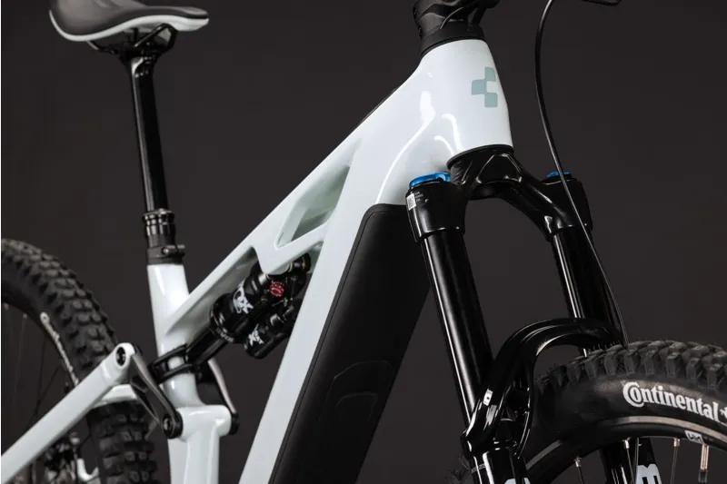 Cube Stereo Hybrid One77 HPC SLX 800wh 2027 Electric MTB - Hintofmint-6