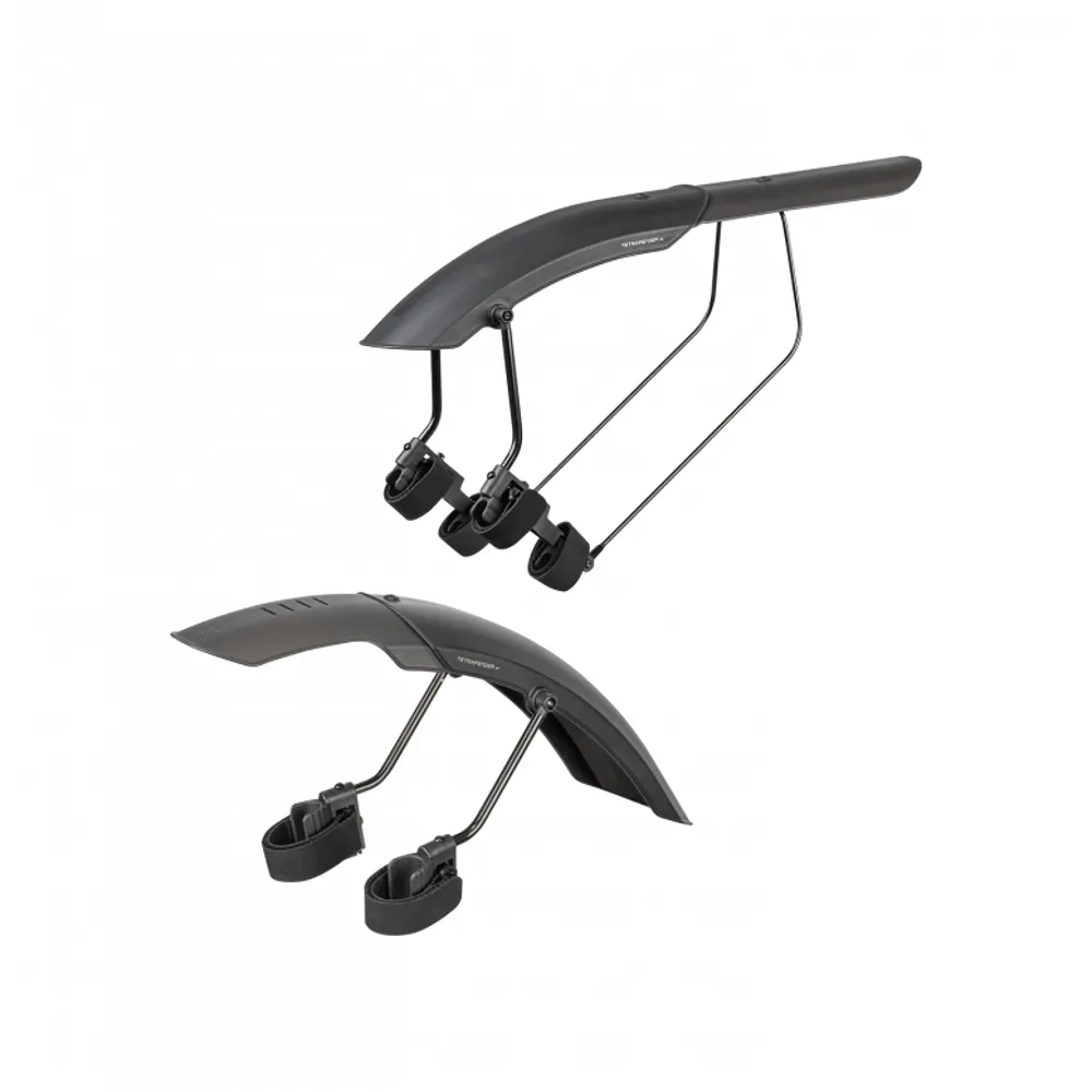 uPRISE Bikes Topeak Tetrafender M1/M2 MTB Mudguard Set - Black | Price match, 365 day return s, 18-Month Warranty, Finance Available & Free UK Delivery
