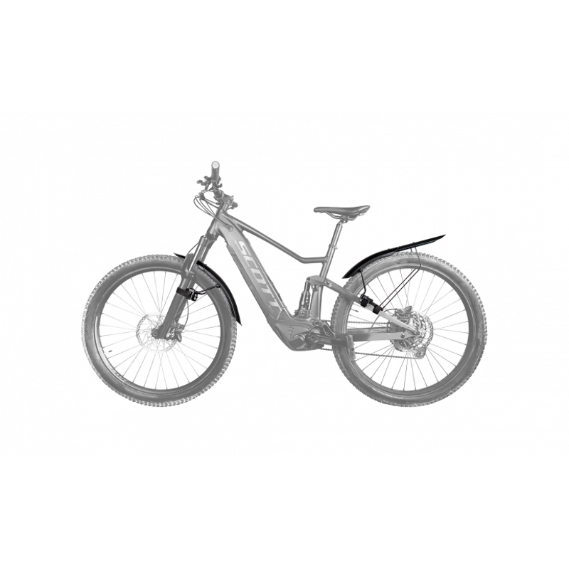 Topeak Tetrafender M1/M2 MTB Mudguard Set - Black-1