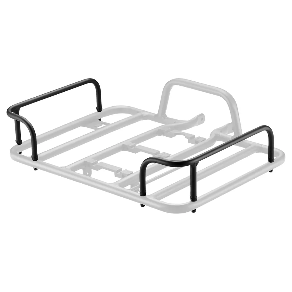 uPRISE Bikes Momentum Side Rail For Momentum Large Front Racks - Black | Price match, 365 day return s, 18-Month Warranty, Finance Available & Free UK Delivery