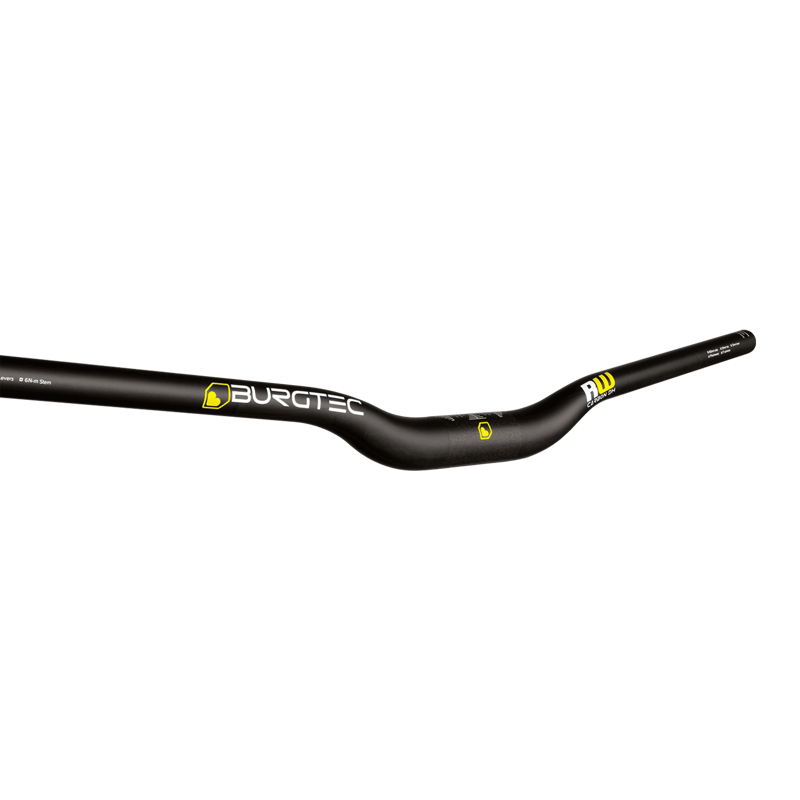 Burgtec Ride Wide Carbon DH Handlebars - 800mm - Black-1