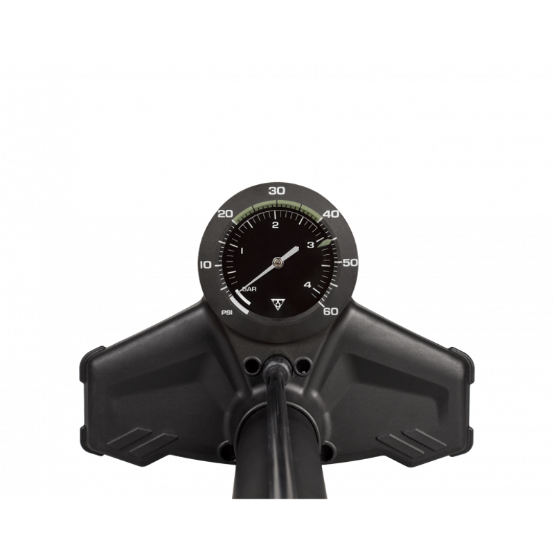 Topeak JoeBlow Mountain EX Track Pump - Black/Green-2
