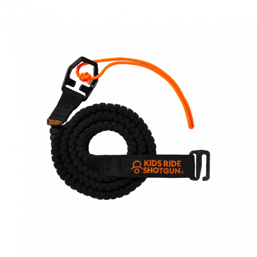 uPRISE Bikes Kids Ride Shotgun Quick Fit MTB Tow Rope - Black | Price match, 365 day return s, 18-Month Warranty, Finance Available & Free UK Delivery