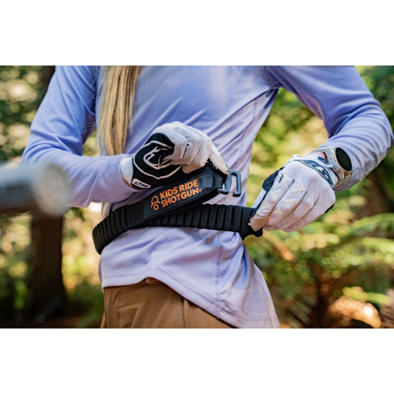 Kids Ride Shotgun Quick Fit MTB Tow Rope - Black-6