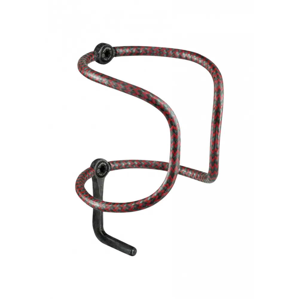 uPRISE Bikes Topeak Feza R10 Kevlar Carbon Bottle Cage - Red | Price match, 365 day return s, 18-Month Warranty, Finance Available & Free UK Delivery