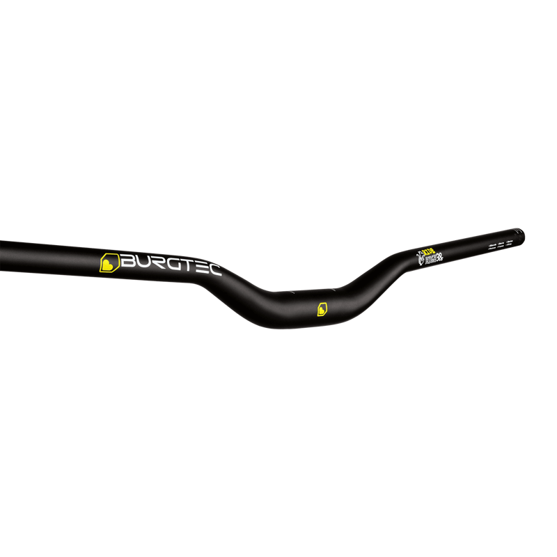 Burgtec Ride High Josh Bryceland Signature Alloy MTB Handlebars - 800mm - Black