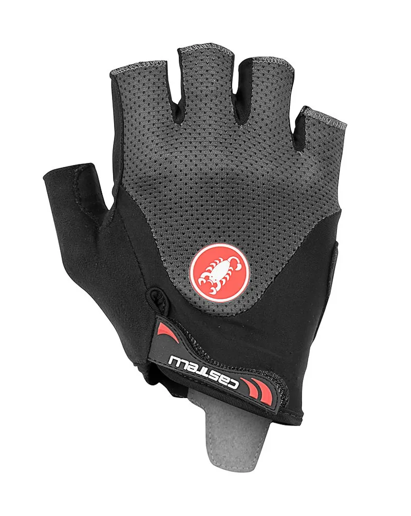 Castelli Arenberg Gel 2 Short Finger Gloves - Dark Grey