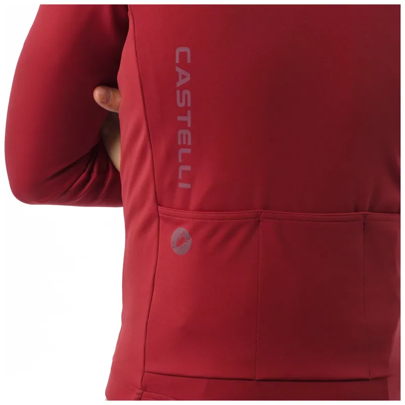 Castelli Espresso 2 Men's Jacket - Garnet-3