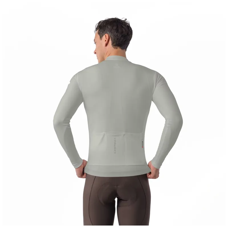 Castelli Espresso Thermal 2 Men's Long Sleeve Jersey - Shadow-1