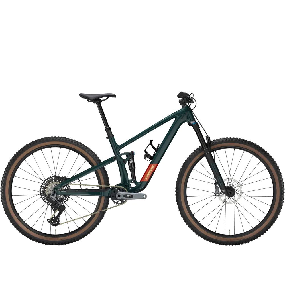 uPRISE Bikes Trek Top Fuel 9 Gen 4 2025 Full Suspension Mountain Bike - Juniper | Price match, 365 day return s, 18-Month Warranty, Finance Available & Free UK Delivery
