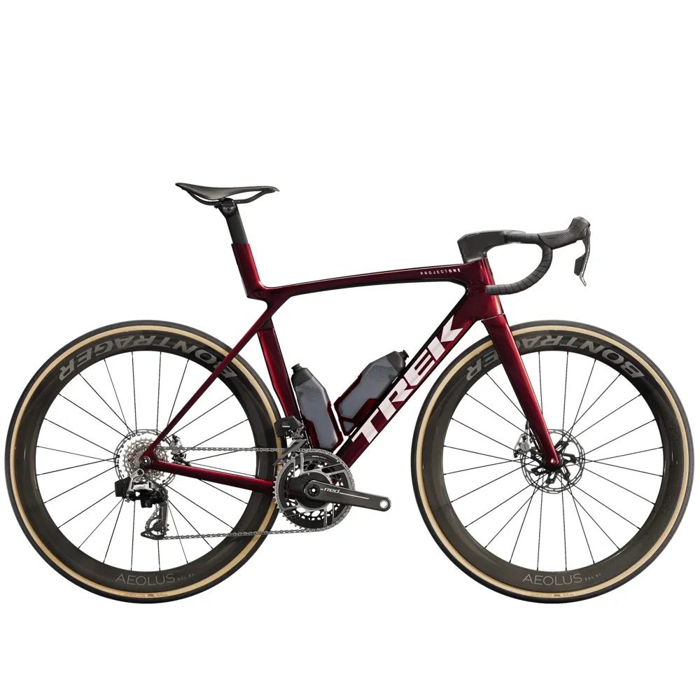 uPRISE Bikes Trek Madone SLR 9 AXS Gen 8 2026 Carbon Aero Road Bike - Red Smoke | Price match, 365 day return s, 18-Month Warranty, Finance Available & Free UK Delivery