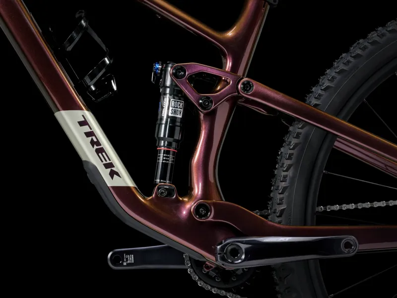 Trek Top Fuel 9.8 XT Gen 4 2025 Full Suspension MTB - Axinite Flip-4