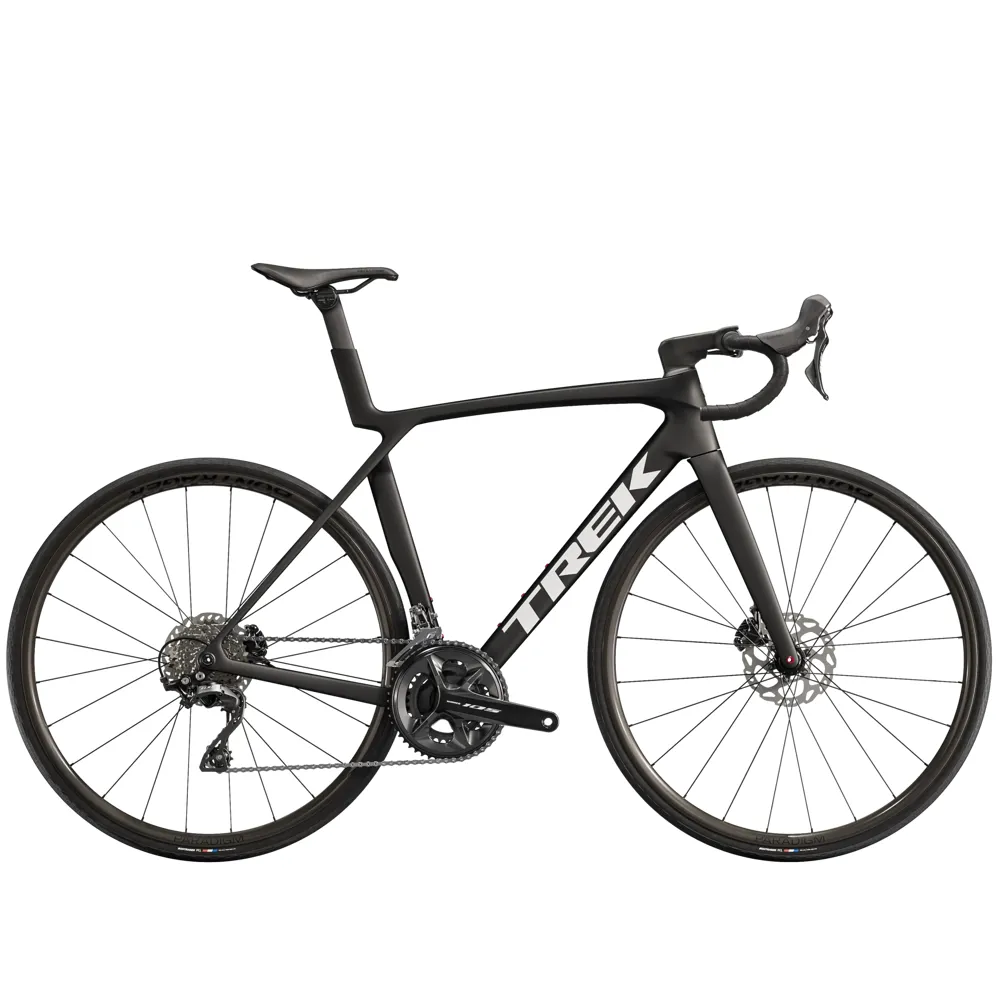 uPRISE Bikes Trek Madone SL 5 Gen 8 2025 Carbon Aero Road Bike - Smoke | Price match, 365 day return s, 18-Month Warranty, Finance Available & Free UK Delivery