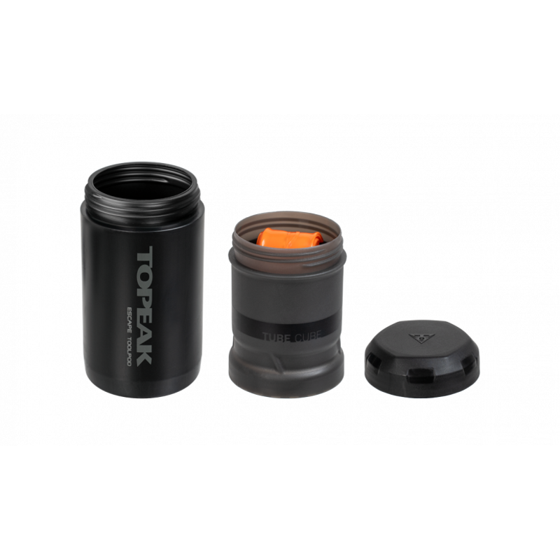 Topeak Escape Pod+ with Tube Cube - Black-1